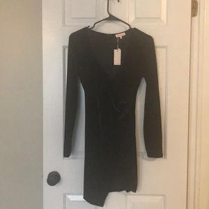 Black Velvet mini dress